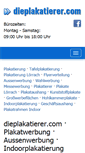 Mobile Screenshot of dieplakatierer.com